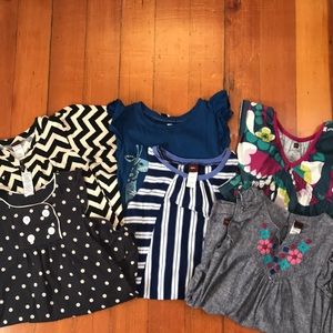 LOT Tea Collection Sz. 4 Dresses EUC